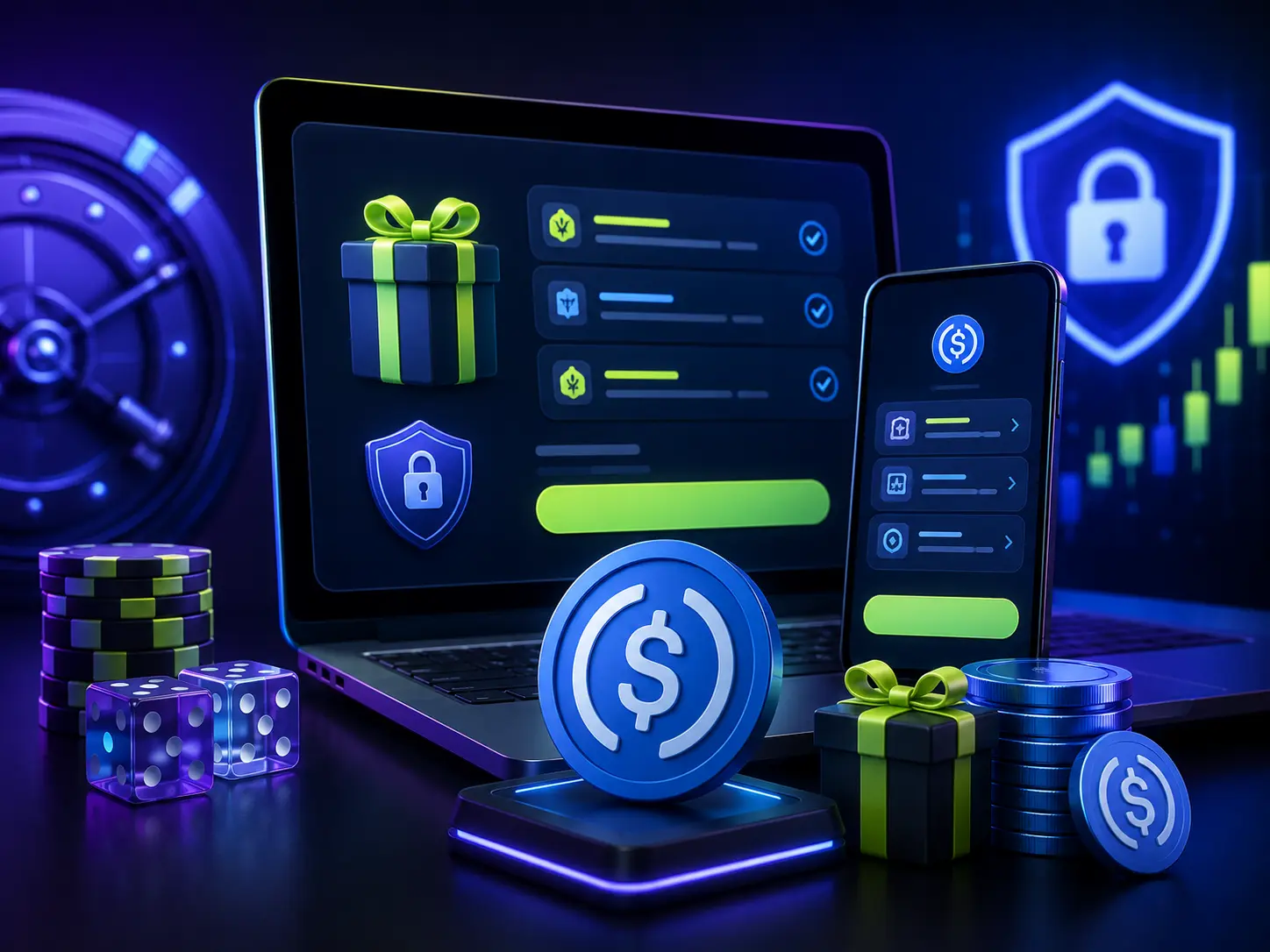 Conditions de bonus liées à un dépôt en USD Coin