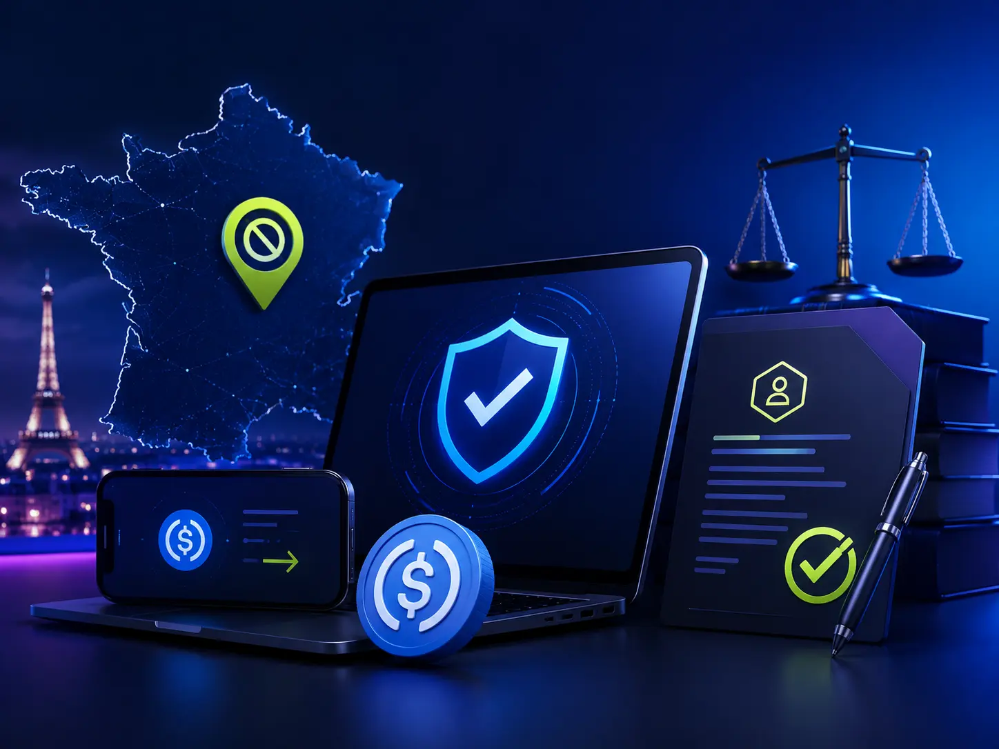 Restrictions d’accès depuis la France pour un casino en ligne